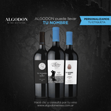 Algodon Malbec - Personalizá tu etiqueta, Mínimo 15 Cajas x 6